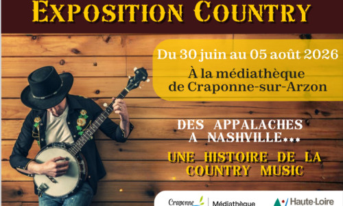 Exposition – « Country Music – des Appalaches à Nashville »
