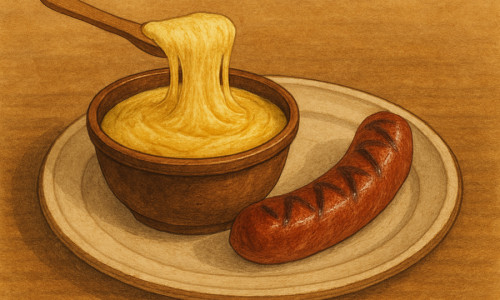 Repas aligot saucisses