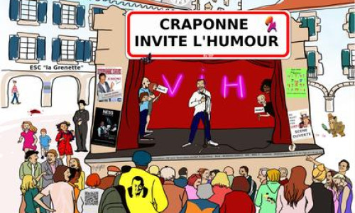 Craponne-sur-Arzon invite l&rsquo;humour